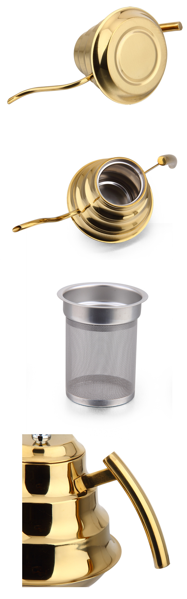 Bamboo Shape Stainless Steel Water and Tea Kettle