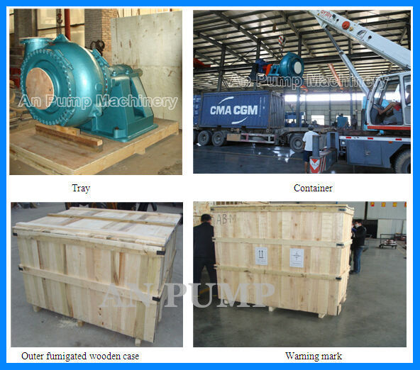 Corrosion Resisting Horizontal Centrifugal Pulp Sand Pumps