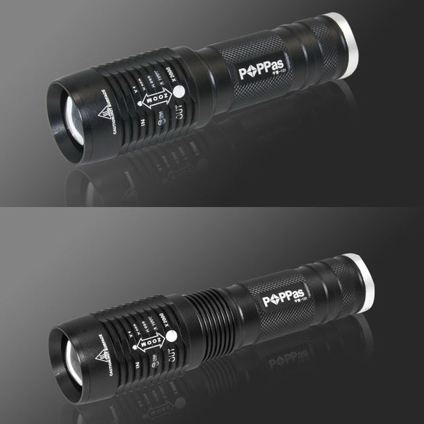 101 Military Quality Flash LED Light Rechargeable 10W 500 Lumen Aluminum Flash Torch LED Touch Light