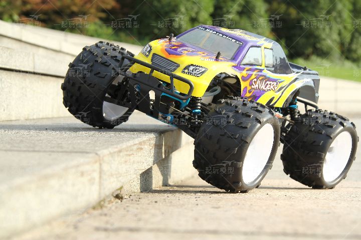 Hsp 2.4G 1: 8 Scale Four-Wheel Drive High Speed 50 Km/H Remote Control off-Road