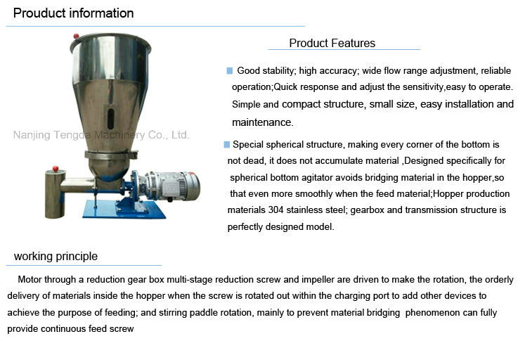 Best Quality Feeder Machine for Extruder