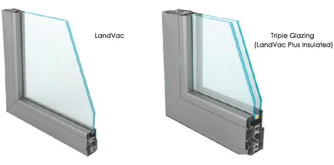 Landglass Passive House Thin Window VAC