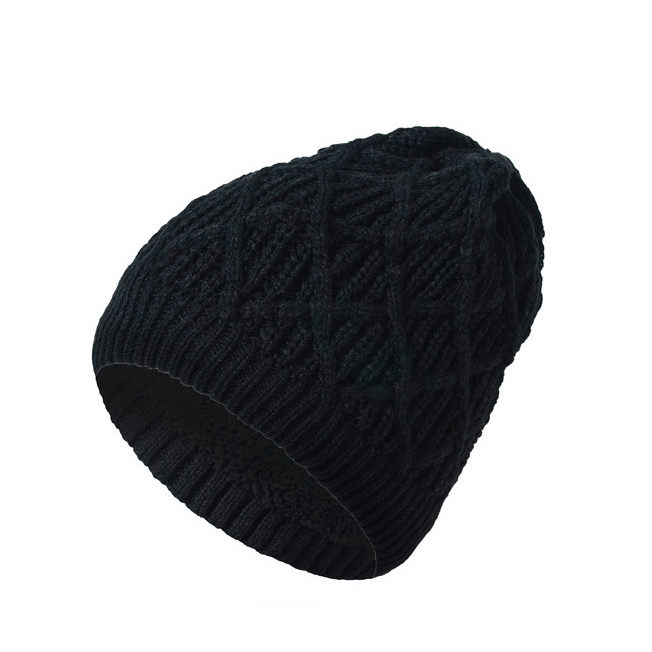 Womens Mens Unisex Autumn Winter Warm Knitted Twisted Cable Caps Beanie Braided Hat (HW134)