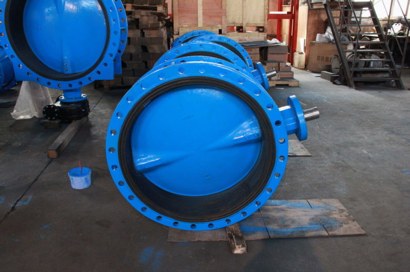 Flanged Butterfly Valve with Rubber Lined Body