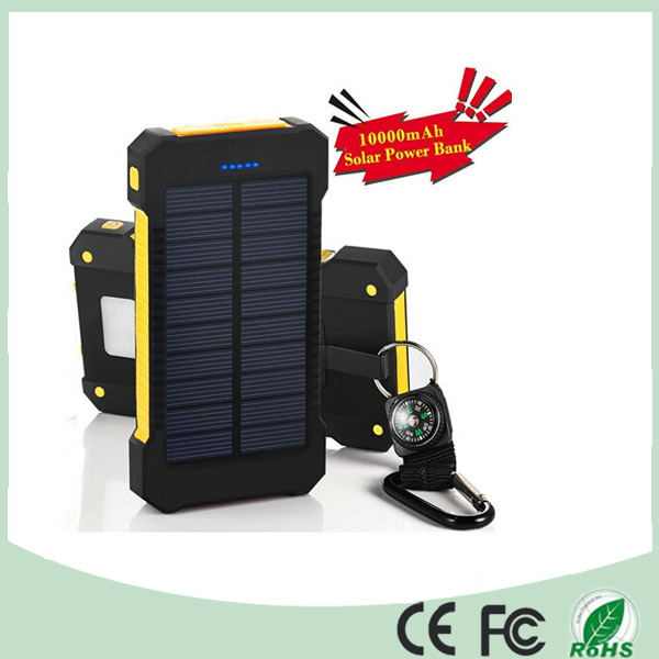 Portable Solar Power Bank Charger Waterproof 10000mAh for iPad (SC-5688)