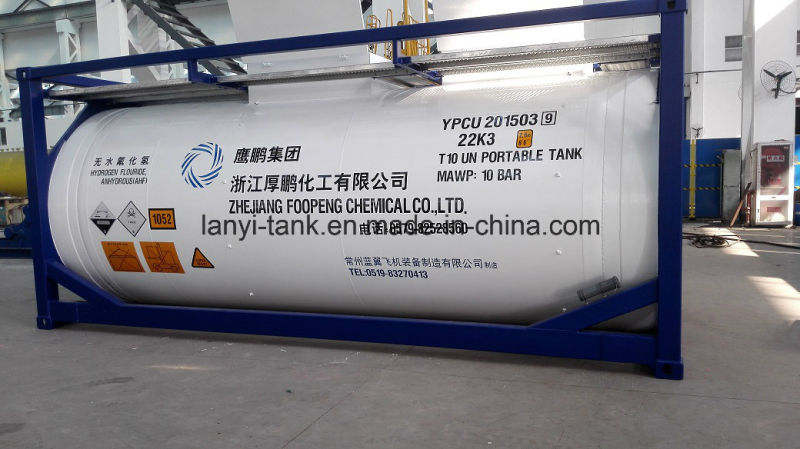 T11 26000L Tank Container for Food, Edible Oil, Water Approved by BV, Lr, CCS