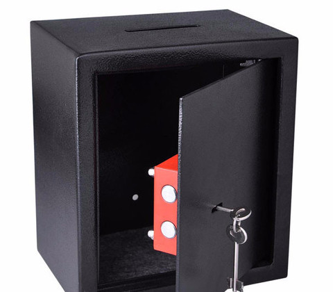 Home Office Small Depository Drop Slot Safe Box (STB28-T)