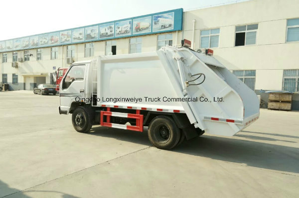 Small New 6ton Garbage Compactor Truck