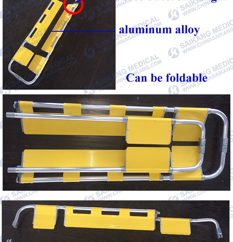 Ambulance Plastic Scoop Stretcher (CE/FDA/ISO)