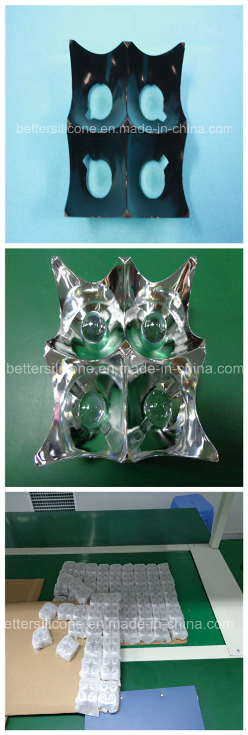 Vacuum Evaporating Plating Aluminum LED Light Cover