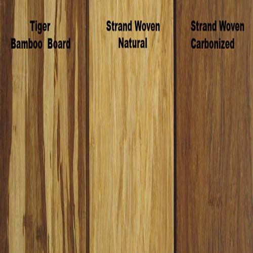 Natural Strand Woven Solid Bamboo Flooring