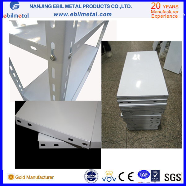 Slotted Angle Shelves for Light Duty Items with Ce / ISO Certificates