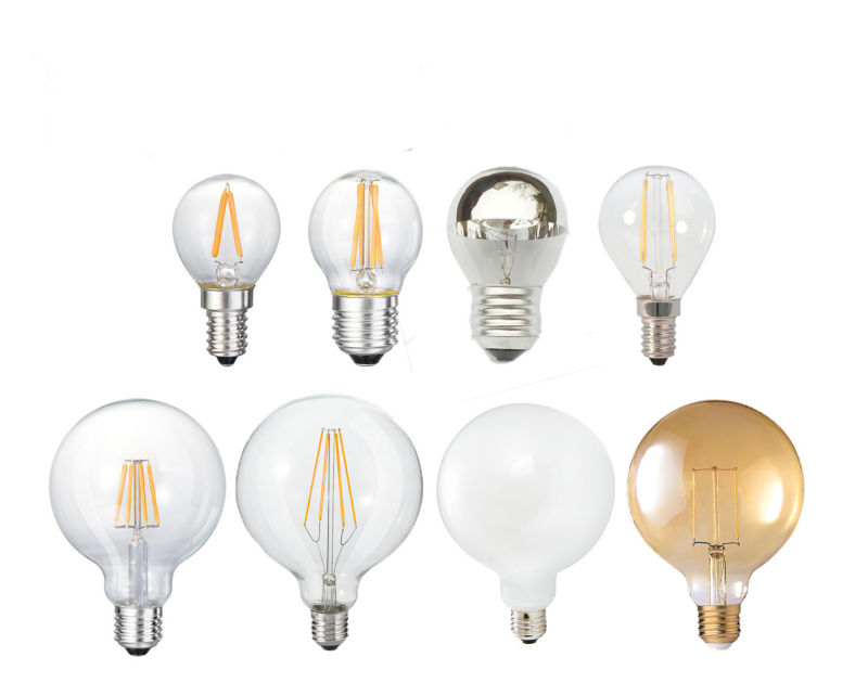 LED G125 Filament Light Bulb 6W 8W 10W 12W 14W 16W 18W