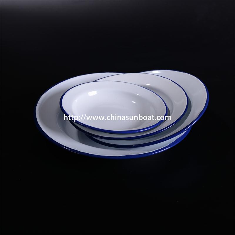 Sunboat Kitchenware Enamel Dinner Dish