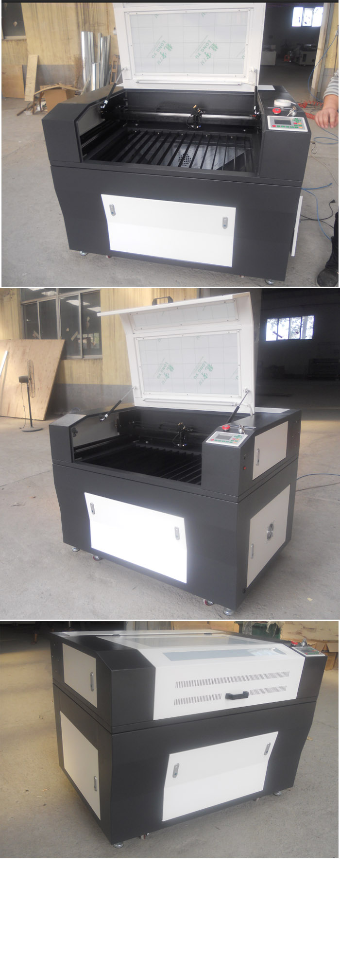 Leather Fabric Plastic Laser Cutting Machine Ck1290