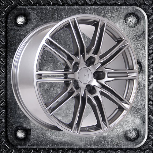 PCD 5*130 Wheels in Silver for Porsche