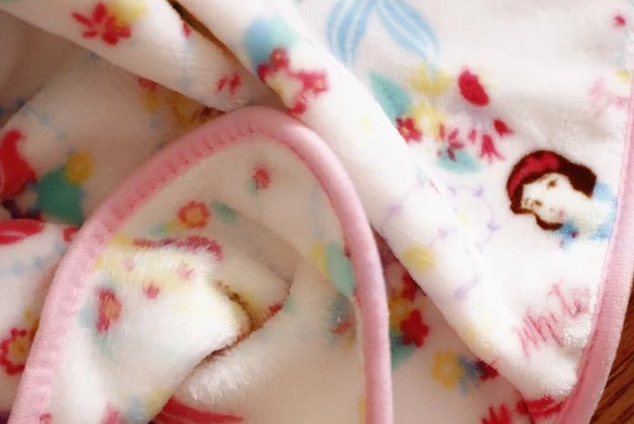 Children Flannel Bedding Set: Cartoon Blanket and Pillowcase