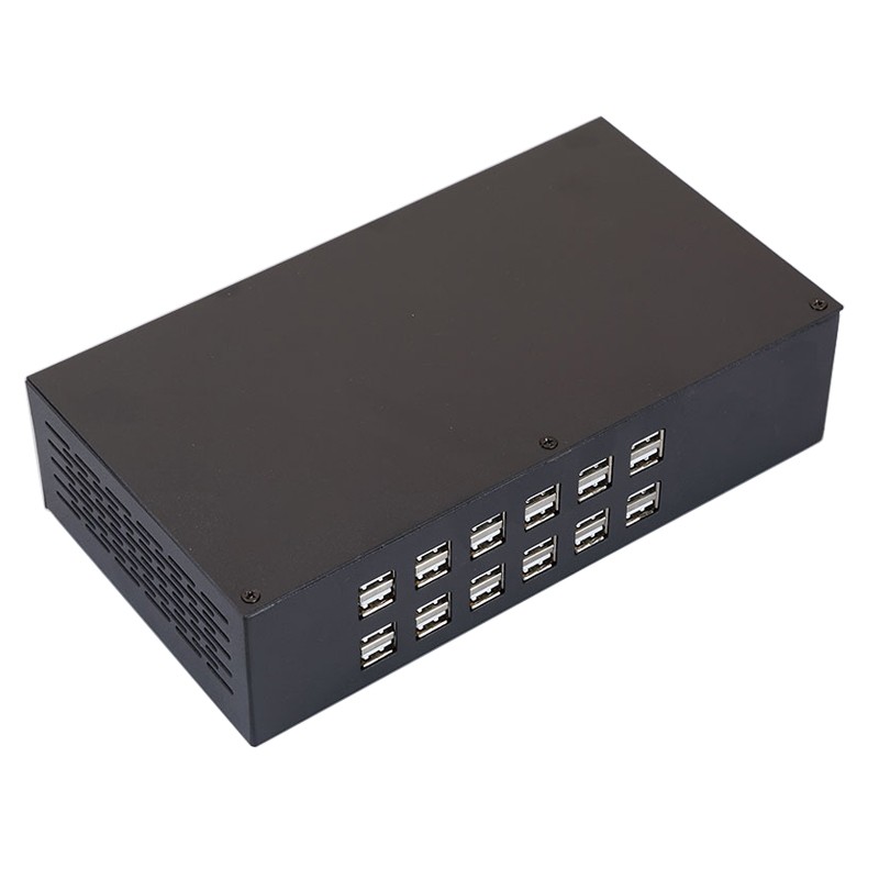 24 Ports 150W 30A 0.1A - 2.4A Rapid Multi Port USB Charger