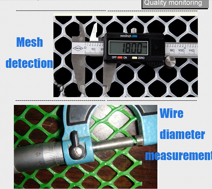 China Manufacturer Green Plastic Mesh Screen/ Garden Plastic Mesh Screen (XM-033)