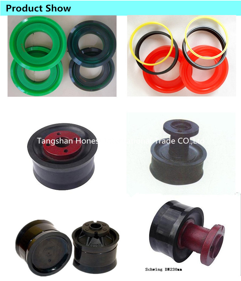 Concrete Pump Separate Rubber Piston / Piston Cup/ Sealing Ring