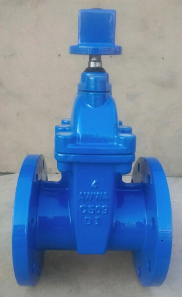 DIN3352 F4 Standard Soft Seal Non-Rising Stem Gate Valve