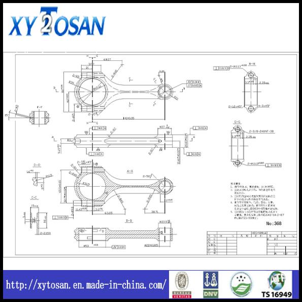 Racing Connecting Rod for Chrysler/ Alfa/ Datsun/ Mazda/ Ferrari/ Spridget/ Triumph