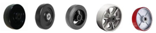 Heavy Duty Red PU Swivel Casters