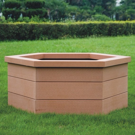 High Quanlity Wood Plastic Composite /WPC Flower Box970*846*463