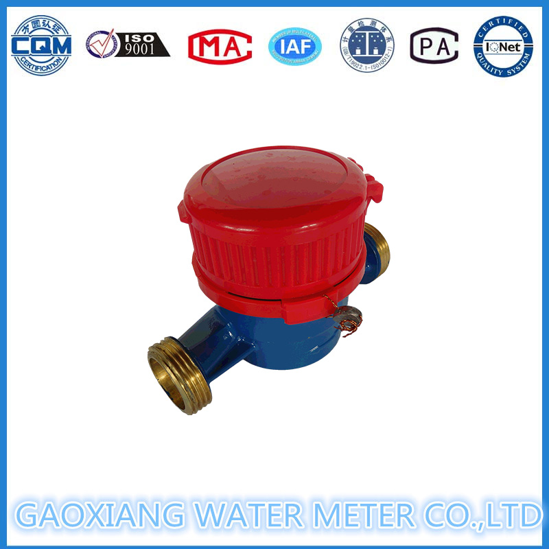 Single Jet Brass Body Hot Water Meter