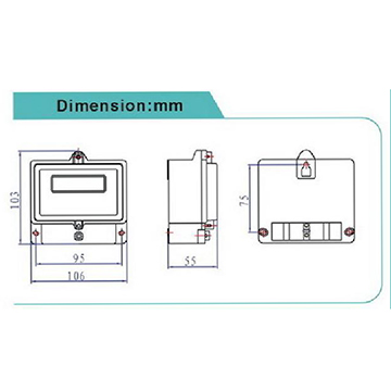 Dds2800 Single-Phase Electricity Meter