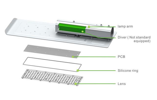 New Product 150W LED Street Light with Osram LED +Meanwell Drivers