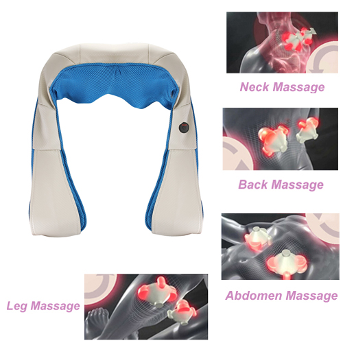 Cordless Kneading Shoulder Back Leg Massage Shawl Body Massager