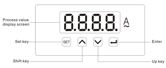 Single Phase Intelligent AC Ammeter Em-96I