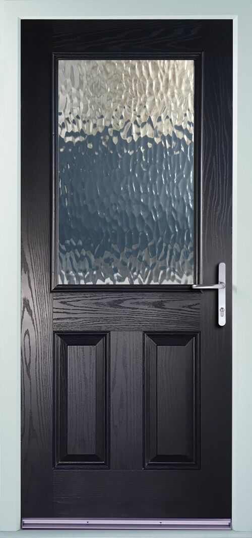 Fangda Curved Wooden Grain Fiberglass Door