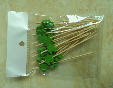 Disposable Conventional Tool Set Bamboo Flower Fruit Pick