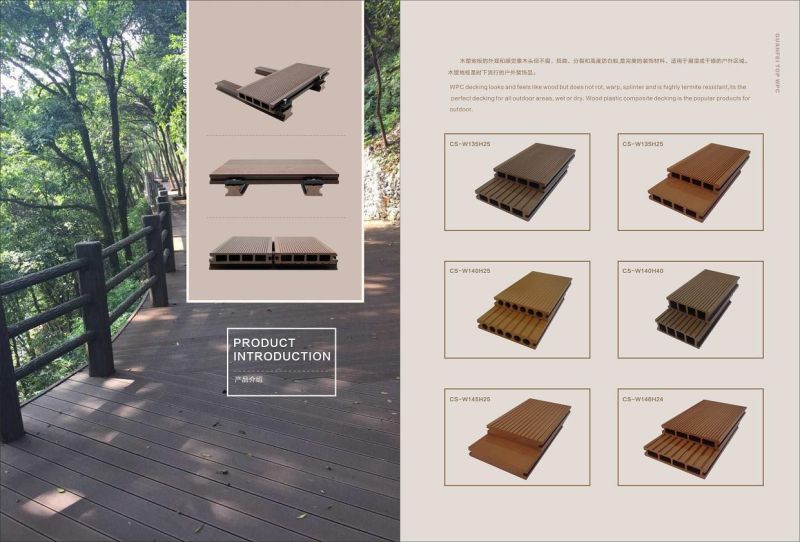 WPC Sauna Board WPC Decking Wood Plastic Composite Decking