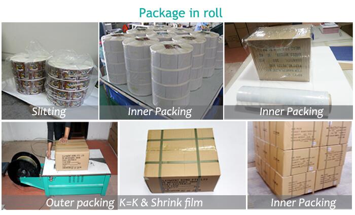 Color Printed Adhesive Label Sticker for Packing