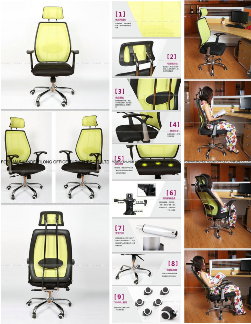 Office Furniture Office Mesh Fabric Chair High Back Office Chair