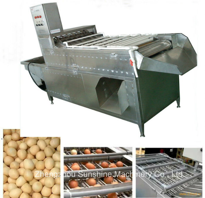 Top Quality Egg Sheller Machine Hard Boiled Egg Peeling Machine