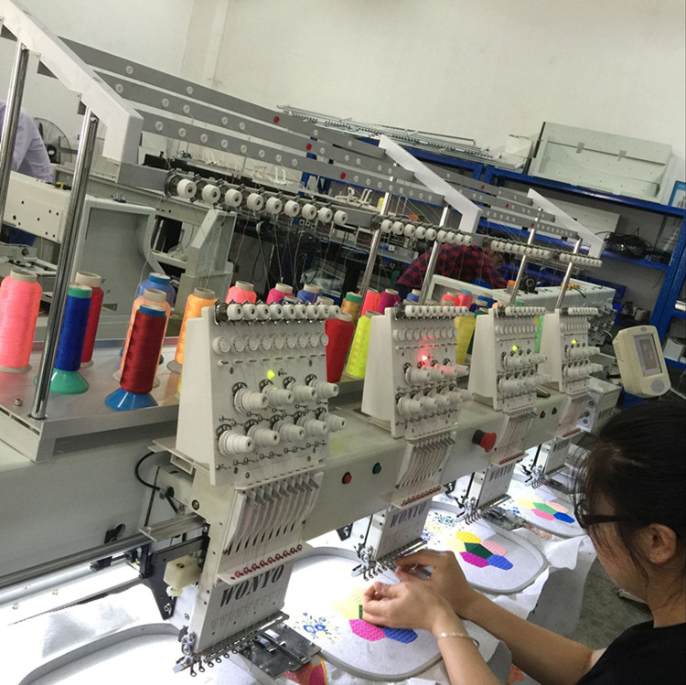 Wonyo Multi-Head Commercial Hat Embroidery Machine