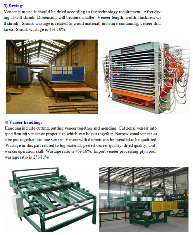 Automatic Veneer Plywood Production Line/ Veneer Rotary Plywood Machinery