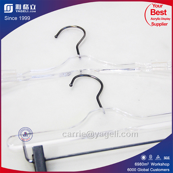 Hanger Manufacturer Clear Hanger Acrylic Clothes Hanger