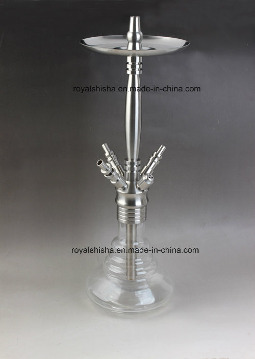 High End Stainless Steel Smoking Water Pipe Hookah Shisha