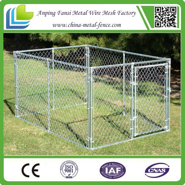 Weatherguard Complete Covered Dog Kennels - 7'6X7'6X4'