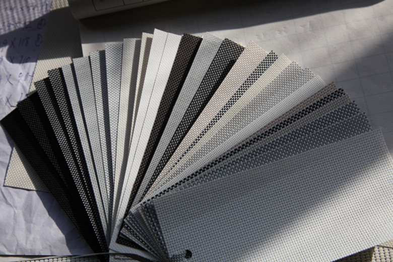 Lower Price 5% Openness Polyester Solar Shade Fabrics Window Blinds with SGS Test Report