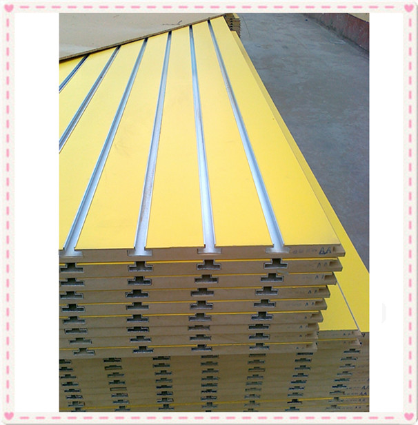 17mm Melamine Slotted MDF