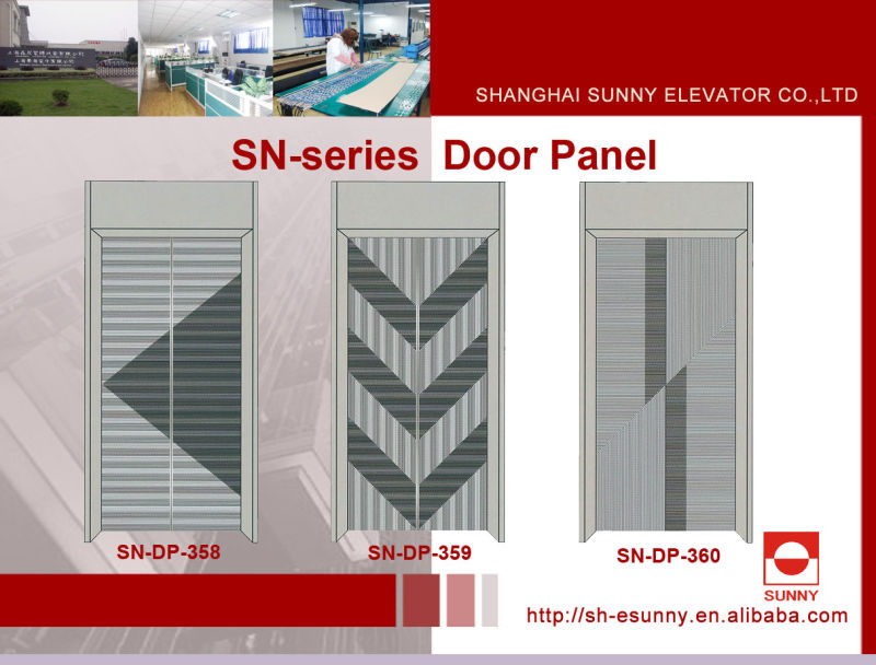 Elevator Door Panel with Mirror Surface (SN-DP-310)