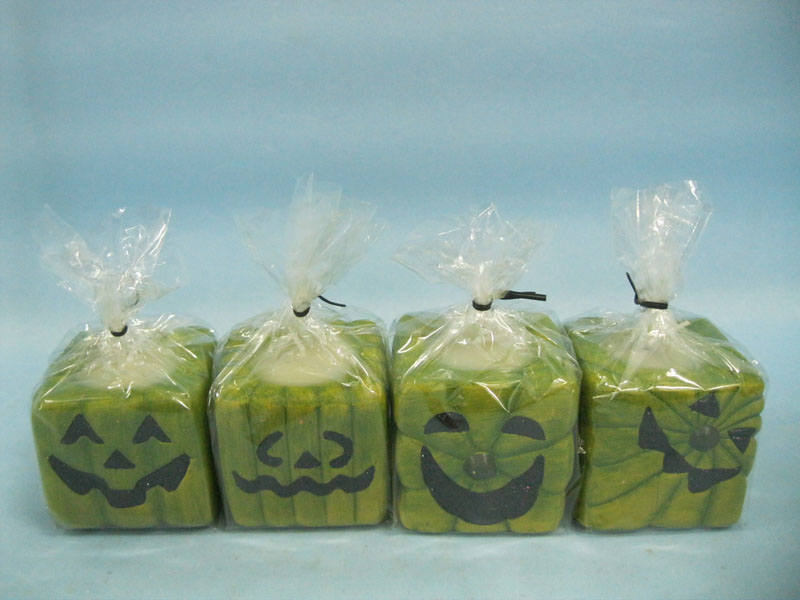 Halloween Candle Shape Ceramic Crafts (LOE2372-D5z)