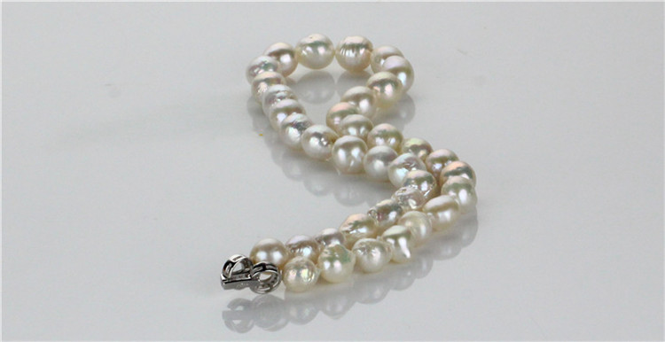 Snh Nautral Hot Sale Fresh Water Pearl Necklace Set