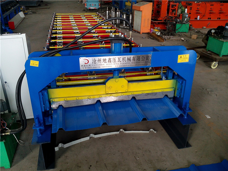 Steel Plate Colored Tile Galvanized Steel Corrugated Roof Cold Roll Forming Machine